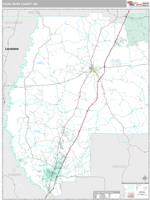 Pearl River County, MS Wall Map