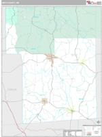 Smith County, MS Wall Map