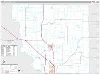 Andrew County, MO Wall Map Zip Code