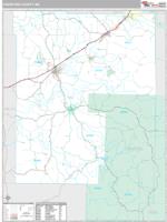 Crawford County, MO Wall Map Zip Code