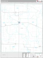 Knox County, MO Wall Map Zip Code