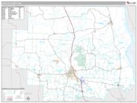 Lincoln County, MO Wall Map Zip Code