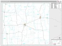 Sullivan County, MO Wall Map Zip Code