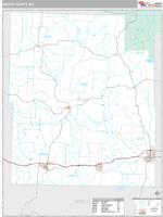 Wright County, MO Wall Map Zip Code