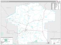 Fergus County, MT Wall Map Zip Code