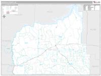 Garfield County, MT Wall Map Zip Code