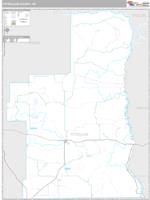 Petroleum County, MT Wall Map Zip Code