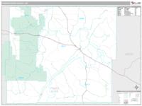 Powder River County, MT Wall Map Zip Code