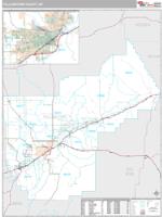 Yellowstone County, MT Wall Map Zip Code