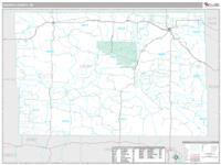 Cherry County, NE Wall Map Zip Code
