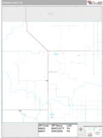 Wheeler County, NE Wall Map Zip Code