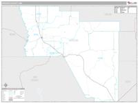 Harding County, NM Wall Map Zip Code