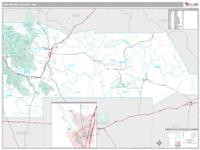 San Miguel County, NM Wall Map Zip Code