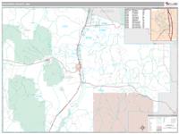 Socorro County, NM Wall Map Zip Code