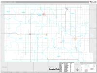 Sargent County, ND Wall Map Zip Code