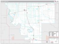 Kiowa County, OK Wall Map Zip Code