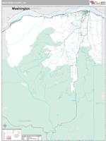 Hood River County, OR Wall Map Zip Code
