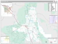 Union County, OR Wall Map Zip Code
