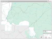 Forest County, PA Wall Map Zip Code