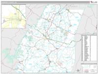 Somerset County, PA Wall Map