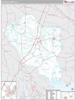 Colleton County, SC Wall Map Zip Code