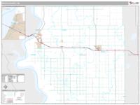 Brule County, SD Wall Map Zip Code