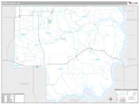 Dewey County, SD Wall Map Zip Code