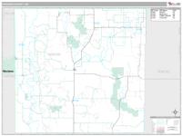 Harding County, SD Wall Map Zip Code