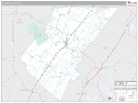 Bledsoe County, TN Wall Map Zip Code