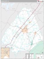 McMinn County, TN Wall Map Zip Code