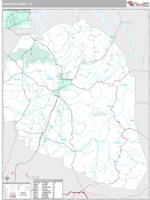 Overton County, TN Wall Map Zip Code