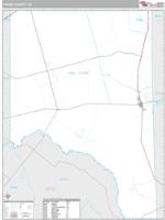 Crane County, TX Wall Map Zip Code