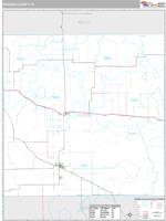 Dickens County, TX Wall Map Zip Code