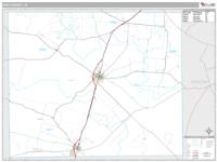 Frio County, TX Wall Map Zip Code