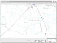 Hartley County, TX Wall Map Zip Code