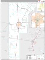 Jim Wells County, TX Wall Map