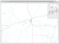 Menard County, TX Wall Map Zip Code