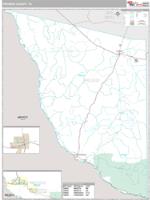 Presidio County, TX Wall Map Zip Code