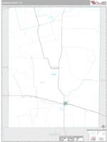 Reagan County, TX Wall Map Zip Code