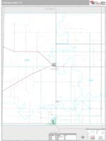 Yoakum County, TX Wall Map Zip Code