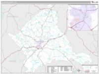 Culpeper County, VA Wall Map Zip Code