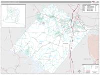Spotsylvania County, VA Wall Map Zip Code