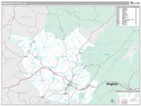 Greenbrier County, WV Wall Map