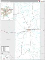 Campbell County, WY Wall Map Zip Code