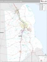 Dover Metro Area Wall Map