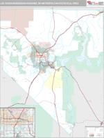 Las Vegas-Henderson-Paradise Metro Area Wall Map