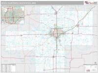 Wichita Metro Area Wall Map