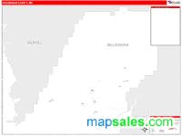 Dillingham County, AK Wall Map Zip Code