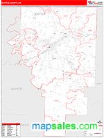 Baxter County, AR Wall Map