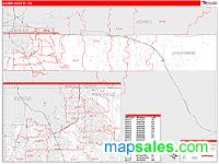 Arapahoe County, CO Wall Map Zip Code